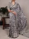 Ynf8004 Cotton Silk With Flower Printed Saree